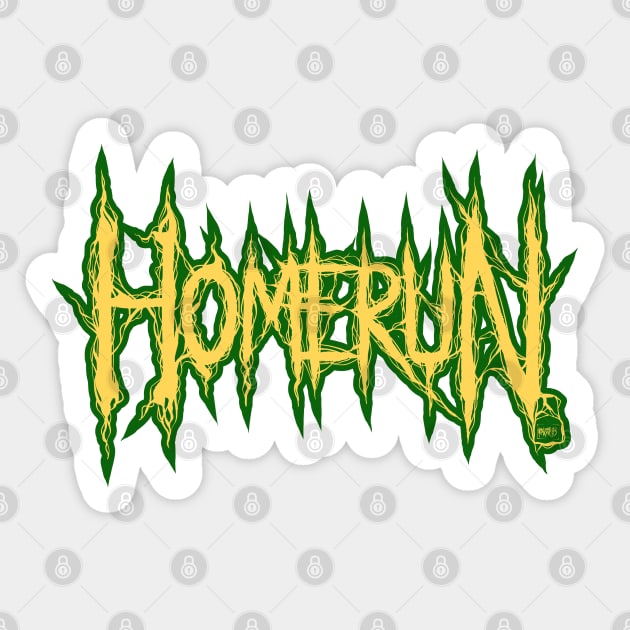 Homerun Sticker by RizanDoonster